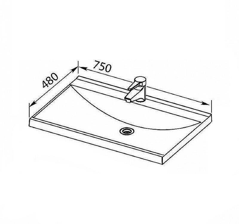 Тумба с раковиной Aquanet Верона 75 212868 подвесная Белая, купить, цена, заказать, магазин, доставка, скидка, промокод, купить, цена, заказать, магазин, доставка, скидка, промокод