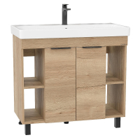 Тумба под раковину Onika Легран 90 109031 цвет Дуб галифакс, купить, цена, заказать, магазин, доставка, скидка, промокод, купить, цена, заказать, магазин, доставка, скидка, промокод