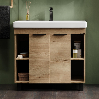 Тумба под раковину Onika Легран 90 109031 цвет Дуб галифакс