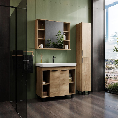 Тумба под раковину Onika Легран 90 109031 цвет Дуб галифакс