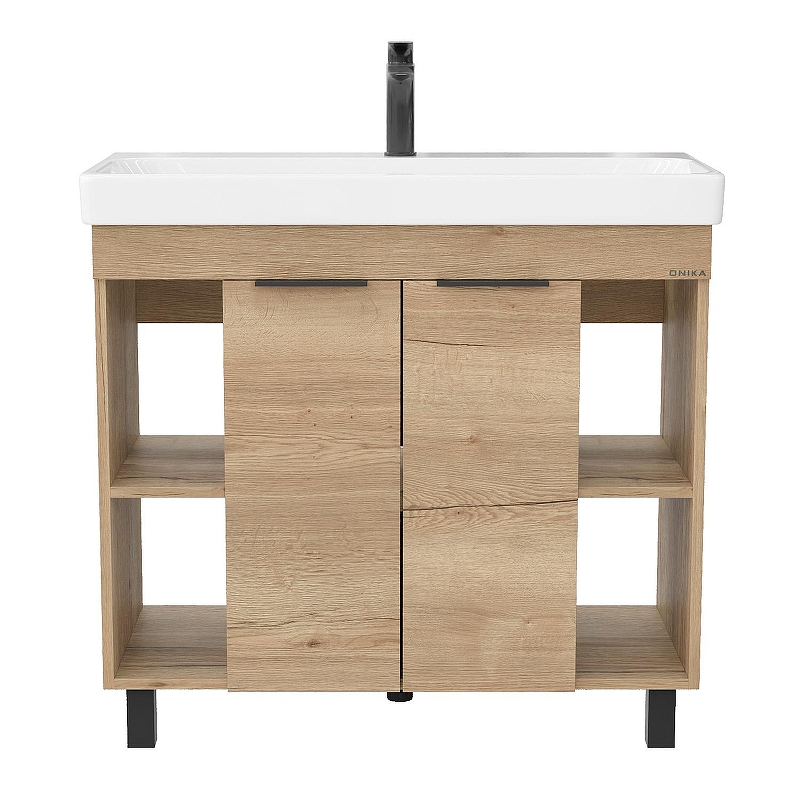 Тумба под раковину Onika Легран 90 109031 цвет Дуб галифакс, купить, цена, заказать, магазин, доставка, скидка, промокод, купить, цена, заказать, магазин, доставка, скидка, промокод