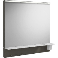 Зеркало Burgbad Eqio 90 SEZQ090F2010 с подсветкой Серое, купить, цена, заказать, магазин, доставка, скидка, промокод, купить, цена, заказать, магазин, доставка, скидка, промокод