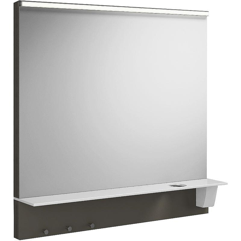 Зеркало Burgbad Eqio 90 SEZQ090F2010 с подсветкой Серое, купить, цена, заказать, магазин, доставка, скидка, промокод, купить, цена, заказать, магазин, доставка, скидка, промокод