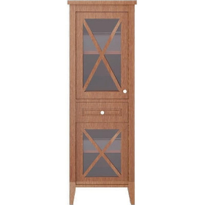 Шкаф пенал Creto Vetra 55 L 15-16056NL Орех