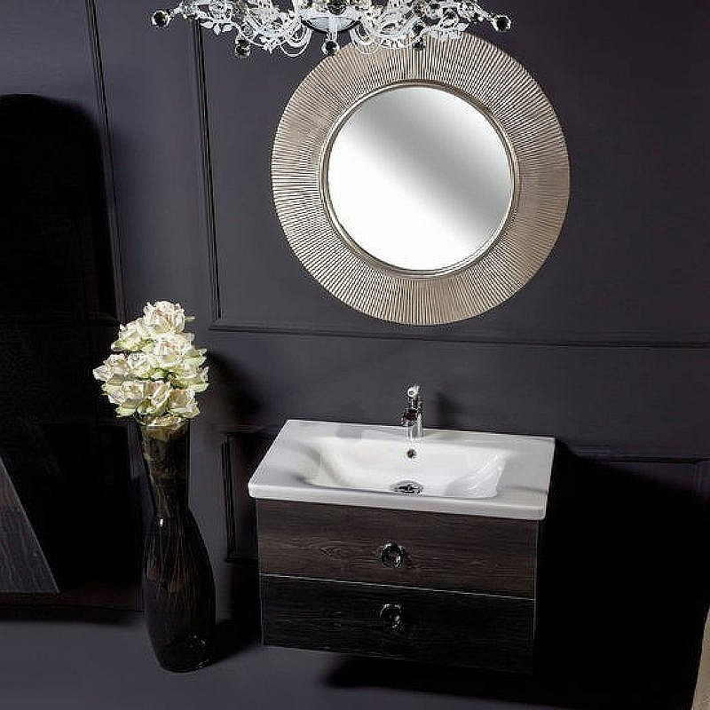 Тумба под раковину Boheme Armadi Art NeoArt 100 830-100-BW подвесная Black Wood, купить, цена, заказать, магазин, доставка, скидка, промокод, купить, цена, заказать, магазин, доставка, скидка, промокод