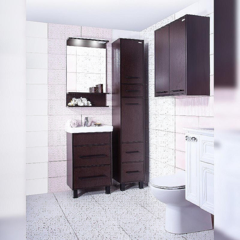 Зеркало Бриклаер Чили 55 4627125415043 с подсветкой Венге, купить, цена, заказать, магазин, доставка, скидка, промокод, купить, цена, заказать, магазин, доставка, скидка, промокод