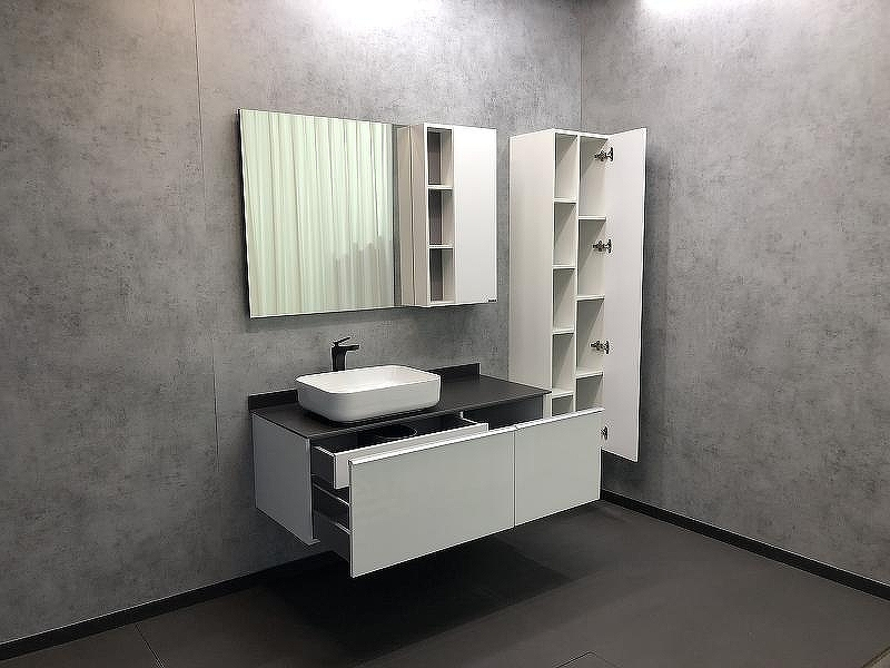 Зеркало со шкафом Comforty Милан 120 00004136261 Белый глянец, купить, цена, заказать, магазин, доставка, скидка, промокод, купить, цена, заказать, магазин, доставка, скидка, промокод