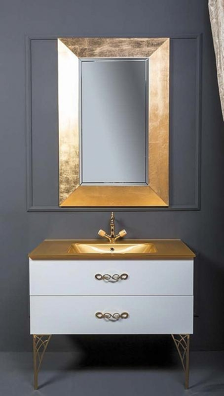 Зеркало Boheme Armadi Art NeoArt Chelsea 80 554 с подсветкой Золото, купить, цена, заказать, магазин, доставка, скидка, промокод, купить, цена, заказать, магазин, доставка, скидка, промокод