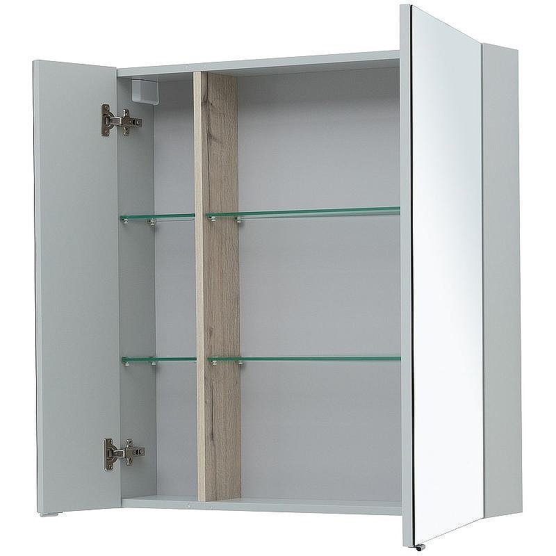 Зеркальный шкаф Aquanet Алвита New 80 277536 Серый матовый, купить, цена, заказать, магазин, доставка, скидка, промокод, купить, цена, заказать, магазин, доставка, скидка, промокод