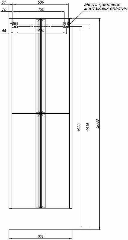 Шкаф пенал Allen Brau Fantasy 60 1.11008.WM подвесной Белый матовый, купить, цена, заказать, магазин, доставка, скидка, промокод, купить, цена, заказать, магазин, доставка, скидка, промокод