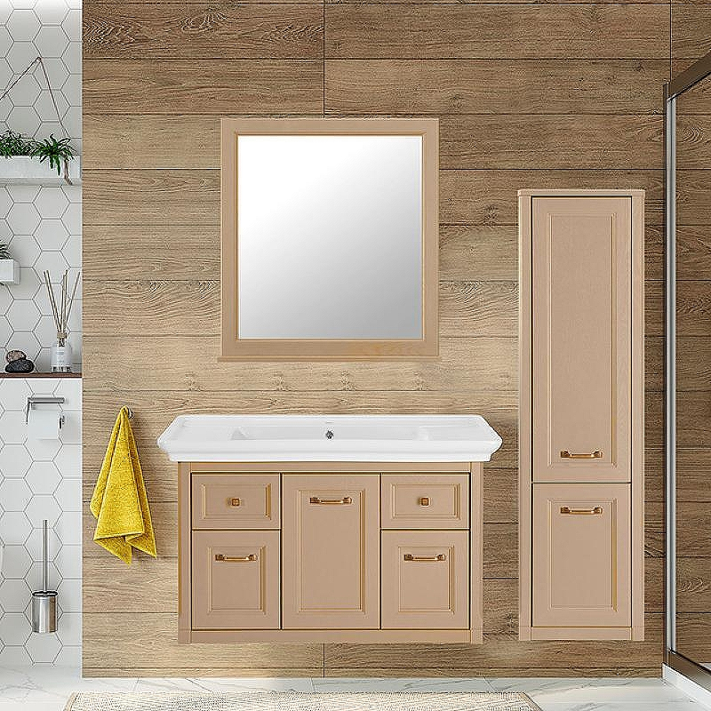 Шкаф пенал ASB-Woodline Толедо 40 11226 подвесной Капучино, купить, цена, заказать, магазин, доставка, скидка, промокод, купить, цена, заказать, магазин, доставка, скидка, промокод