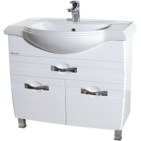 Тумба под раковину Bellezza Абрис 80 4639719130010 Белая, купить, цена, заказать, магазин, доставка, скидка, промокод, купить, цена, заказать, магазин, доставка, скидка, промокод