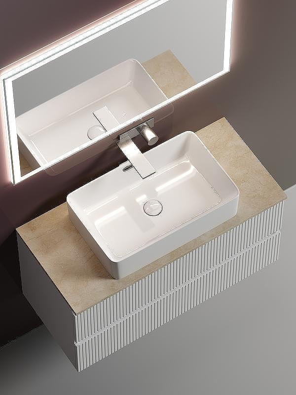 Тумба под раковину Sancos Snob T 100 SNT100W подвесная Bianco, купить, цена, заказать, магазин, доставка, скидка, промокод, купить, цена, заказать, магазин, доставка, скидка, промокод