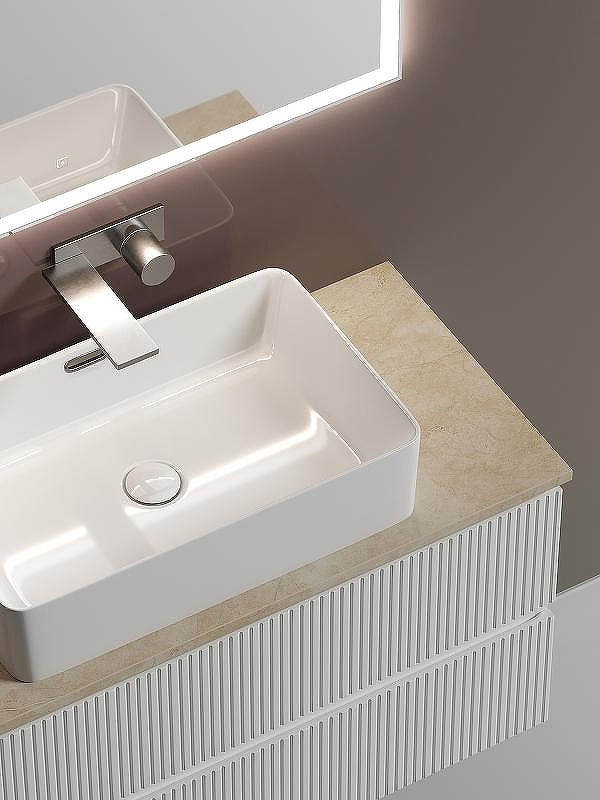 Тумба под раковину Sancos Snob T 100 SNT100W подвесная Bianco, купить, цена, заказать, магазин, доставка, скидка, промокод, купить, цена, заказать, магазин, доставка, скидка, промокод