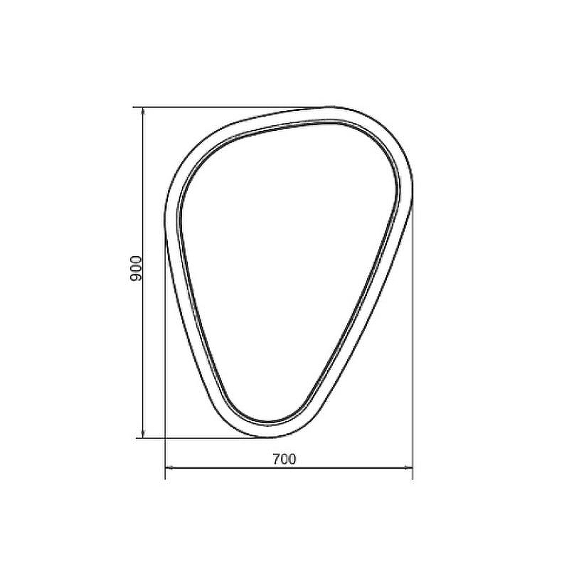 Зеркало Comforty Олеандр 70 00-00014342 с подсветкой с бесконтактным выключателем, купить, цена, заказать, магазин, доставка, скидка, промокод, купить, цена, заказать, магазин, доставка, скидка, промокод