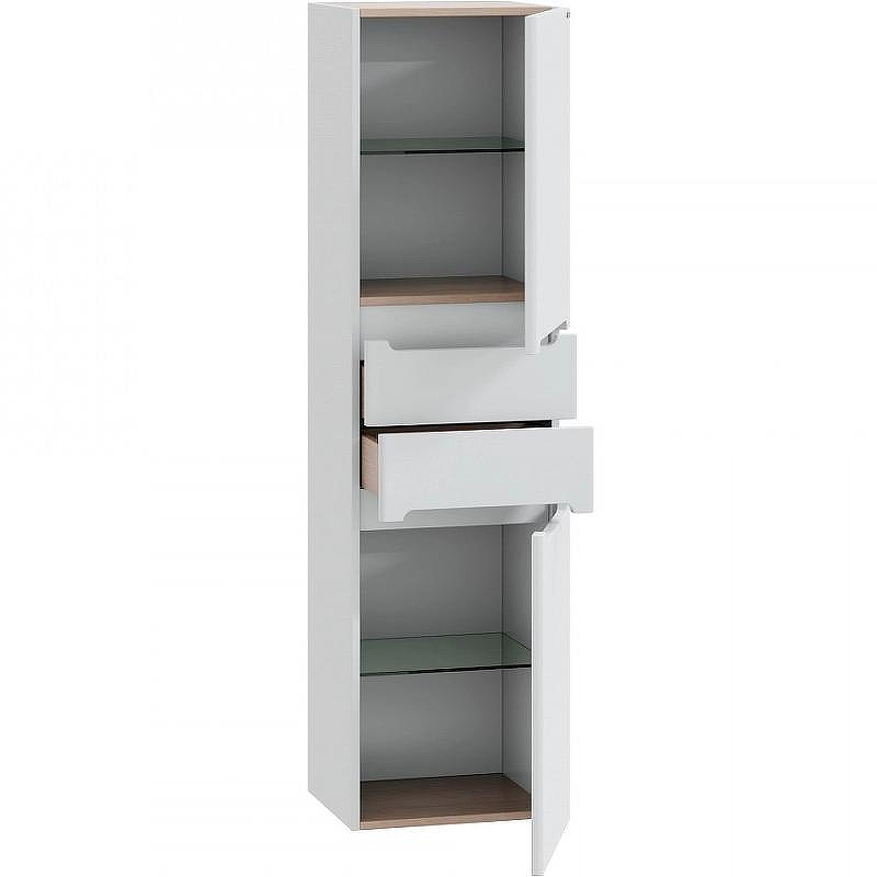 Шкаф пенал СанТа Лондон 40 подвесной Белый, купить, цена, заказать, магазин, доставка, скидка, промокод, купить, цена, заказать, магазин, доставка, скидка, промокод