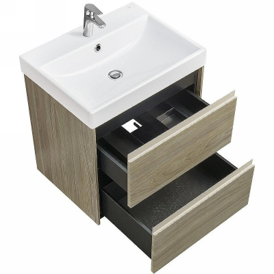 Тумба под раковину Roca Ona 60 A857613511 подвесная Темный вяз