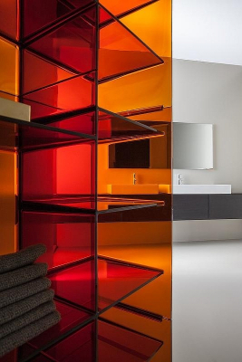 Стеллаж Laufen Kartell 75 3.8933.1.082.000.1 Оранжевый