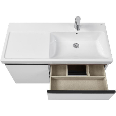 Тумба под раковину Roca Domi 100 R A857478806 подвесная Белый глянец