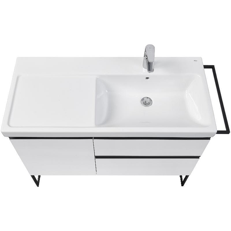 Тумба под раковину Roca Domi 100 R A857478806 подвесная Белый глянец, купить, цена, заказать, магазин, доставка, скидка, промокод, купить, цена, заказать, магазин, доставка, скидка, промокод