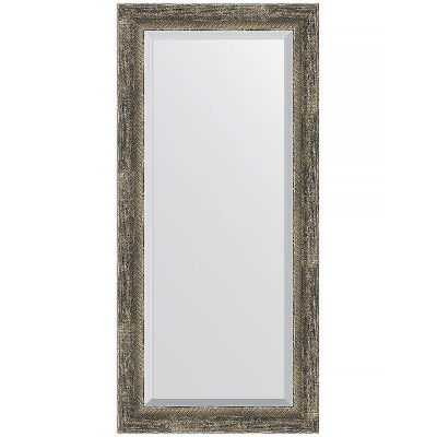 Зеркало Evoform Exclusive 113х53 BY 3486 с фацетом в багетной раме - Старое дерево с плетением 70