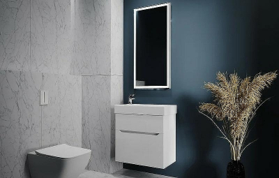 Тумба под раковину Jorno Folk 65 Folk.01.65/P/W/JR подвесная Белая