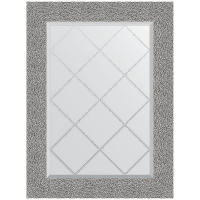 Зеркало Evoform Exclusive-G 89х66 BY 4109 с гравировкой в багетной раме - Чеканка серебряная 90, купить, цена, заказать, магазин, доставка, скидка, промокод, купить, цена, заказать, магазин, доставка, скидка, промокод