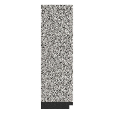 Зеркало Evoform Exclusive-G 89х66 BY 4109 с гравировкой в багетной раме - Чеканка серебряная 90