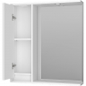 Зеркало со шкафом Brevita Balaton 75 L BAL-04075-01-Л с подсветкой Белое матовое, купить, цена, заказать, магазин, доставка, скидка, промокод, купить, цена, заказать, магазин, доставка, скидка, промокод
