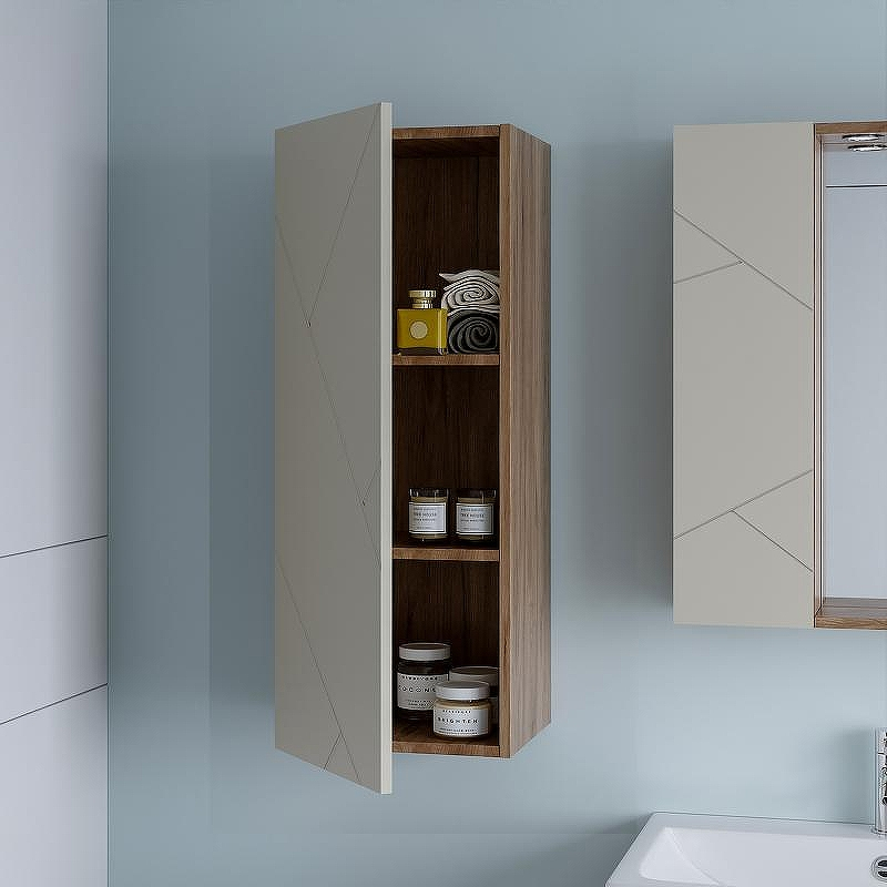 Подвесной шкаф Бриклаер Кристалл 35 4627125417009 Латте Дуб крафт табачный, купить, цена, заказать, магазин, доставка, скидка, промокод, купить, цена, заказать, магазин, доставка, скидка, промокод