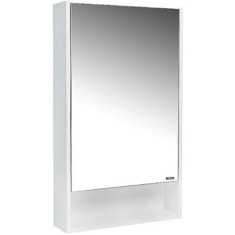 Зеркальный шкаф VIANT Мальта 50 VMAL50BEL-ZSH Белый шелк, купить, цена, заказать, магазин, доставка, скидка, промокод, купить, цена, заказать, магазин, доставка, скидка, промокод