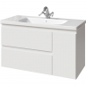 Тумба под раковину Caprigo Forte 100 36115R-SF027 подвесная Белая матовая, купить, цена, заказать, магазин, доставка, скидка, промокод, купить, цена, заказать, магазин, доставка, скидка, промокод