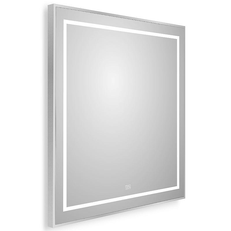 Зеркало BelBagno Kraft 70 SPC-KRAFT-700-800-LED-TCH-WARM с подсветкой Сатин с сенсорным выключателем и подогревом, купить, цена, заказать, магазин, доставка, скидка, промокод, купить, цена, заказать, магазин, доставка, скидка, промокод