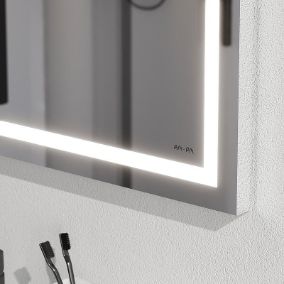 Зеркало AM.PM Gem 80 M91AMOX0801WG с подсветкой с механическим выключателем