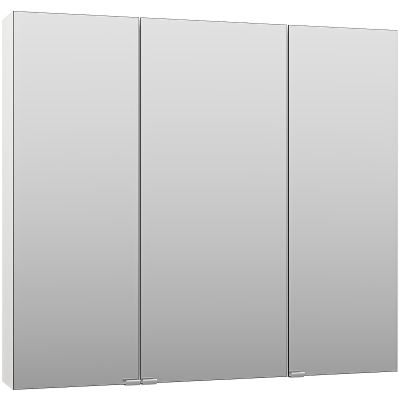 Зеркальный шкаф Misty Аура 90 Э-Аур02090-01 Белый