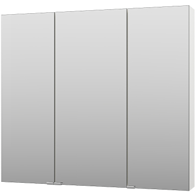 Зеркальный шкаф Misty Аура 90 Э-Аур02090-01 Белый