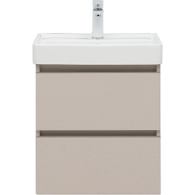 Тумба под раковину Aquanet Вега 2.0 50 337940 подвесная Бежевая