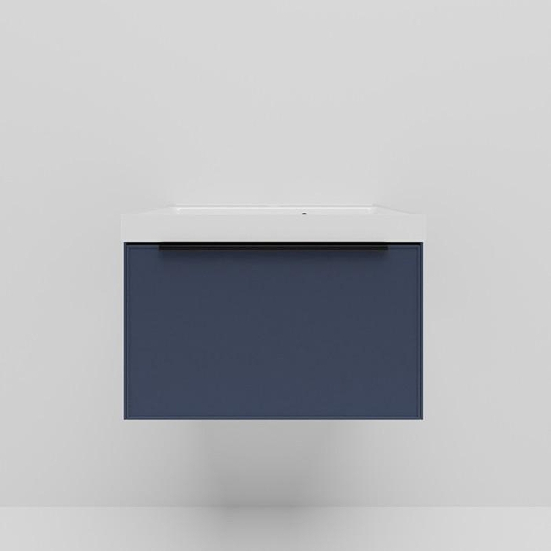 Тумба под раковину La Fenice Simpla 60 FNC-01-SIM-BG-60 подвесная Синяя матовая, купить, цена, заказать, магазин, доставка, скидка, промокод, купить, цена, заказать, магазин, доставка, скидка, промокод