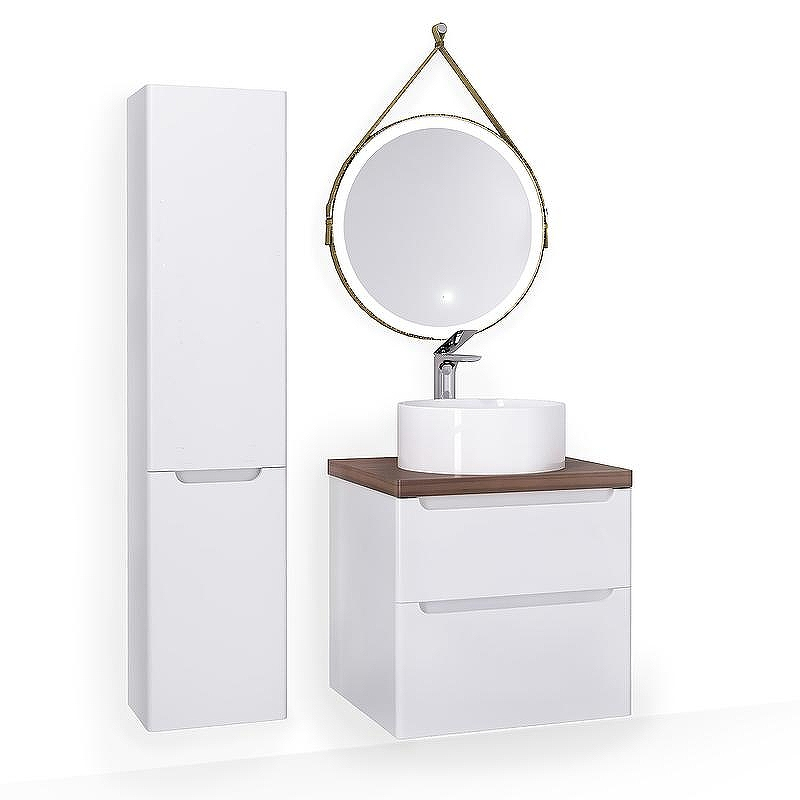 Зеркало Jorno Wood 60 Wood.02.60/ТК с подсветкой с бесконтактным выключателем, купить, цена, заказать, магазин, доставка, скидка, промокод, купить, цена, заказать, магазин, доставка, скидка, промокод