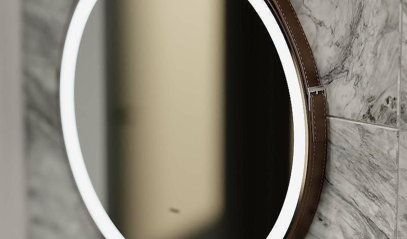 Зеркало Jorno Wood 60 Wood.02.60/ТК с подсветкой с бесконтактным выключателем, купить, цена, заказать, магазин, доставка, скидка, промокод, купить, цена, заказать, магазин, доставка, скидка, промокод