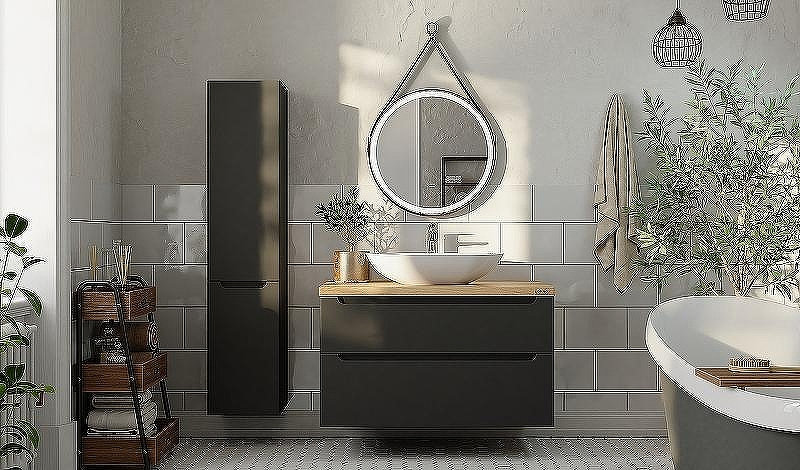 Зеркало Jorno Wood 60 Wood.02.60/ТК с подсветкой с бесконтактным выключателем, купить, цена, заказать, магазин, доставка, скидка, промокод, купить, цена, заказать, магазин, доставка, скидка, промокод