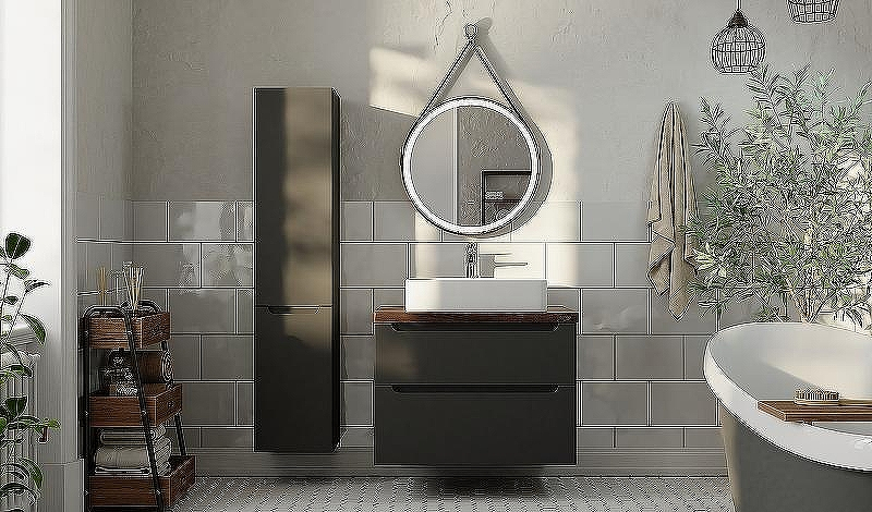 Зеркало Jorno Wood 60 Wood.02.60/ТК с подсветкой с бесконтактным выключателем, купить, цена, заказать, магазин, доставка, скидка, промокод, купить, цена, заказать, магазин, доставка, скидка, промокод