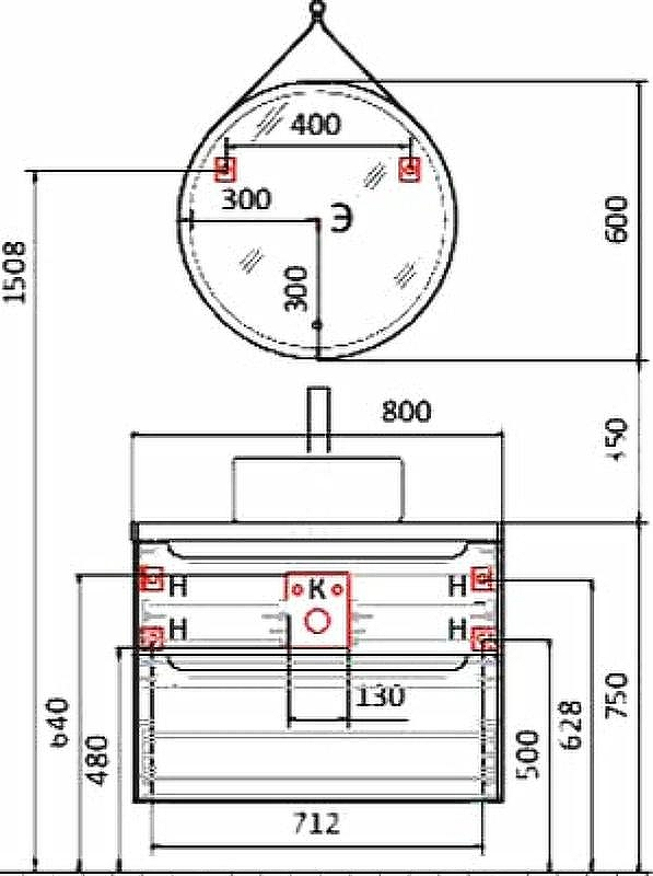 Зеркало Jorno Wood 60 Wood.02.60/ТК с подсветкой с бесконтактным выключателем, купить, цена, заказать, магазин, доставка, скидка, промокод, купить, цена, заказать, магазин, доставка, скидка, промокод