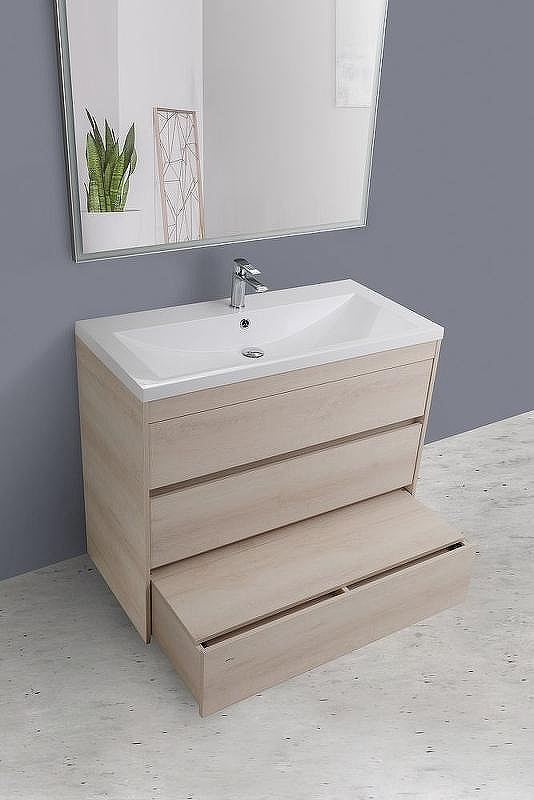 Тумба под раковину Art&Max Family-1000-3C-PIA-PB Сканди, купить, цена, заказать, магазин, доставка, скидка, промокод, купить, цена, заказать, магазин, доставка, скидка, промокод