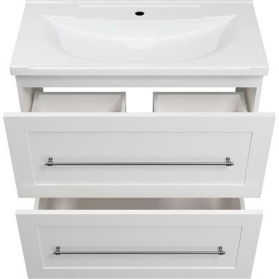 Тумба с раковиной Misty Марта 80 УТ000013291 Белая