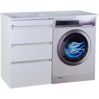 Тумба с раковиной Misty Фостер 120 L УТ000008234 Белая, купить, цена, заказать, магазин, доставка, скидка, промокод, купить, цена, заказать, магазин, доставка, скидка, промокод