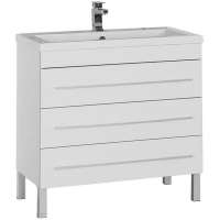 Тумба с раковиной Aquanet Верона 90 212872 Белая, купить, цена, заказать, магазин, доставка, скидка, промокод, купить, цена, заказать, магазин, доставка, скидка, промокод