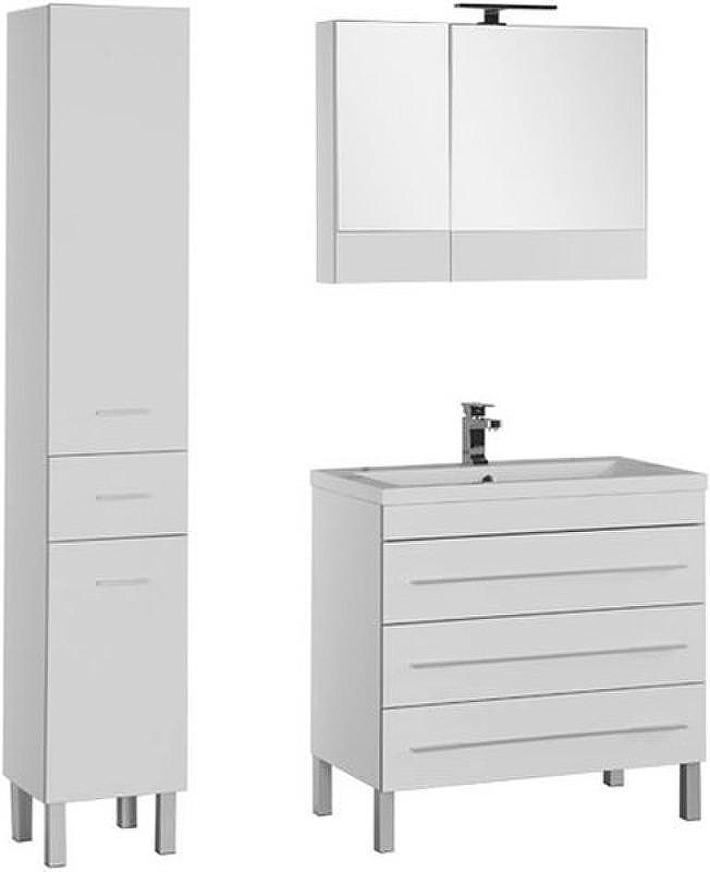Тумба с раковиной Aquanet Верона 90 212872 Белая, купить, цена, заказать, магазин, доставка, скидка, промокод, купить, цена, заказать, магазин, доставка, скидка, промокод