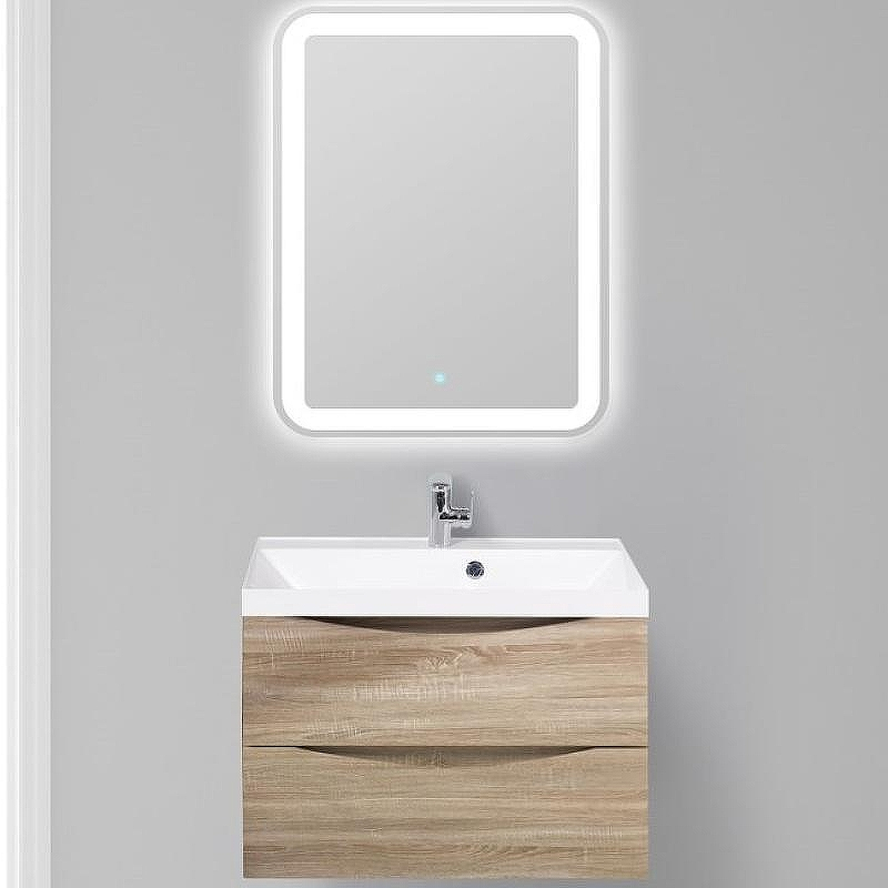 Тумба под раковину BelBagno Marino 70 MARINO-700-2C-SO-WO-P подвесная Rovere Bianco, купить, цена, заказать, магазин, доставка, скидка, промокод, купить, цена, заказать, магазин, доставка, скидка, промокод