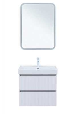 Тумба под раковину Logan Reef 60 342199 подвесная цвет Белый матовый